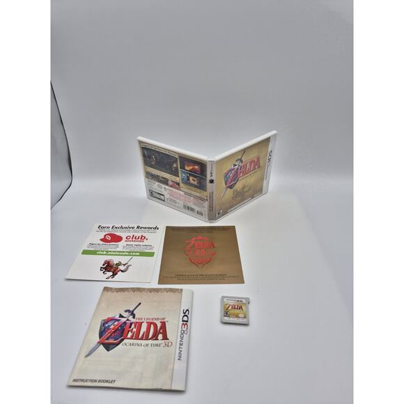 The Legend of Zelda: Ocarina of Time 3D (Nintendo 3DS, 2011) CIB Complete Tested - Picture 1 of 8